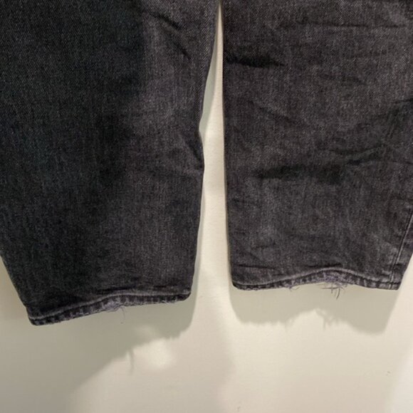 Abercrombie Dad Jean in black with criss crossed waist Size 28 - Picture 6 of 11
